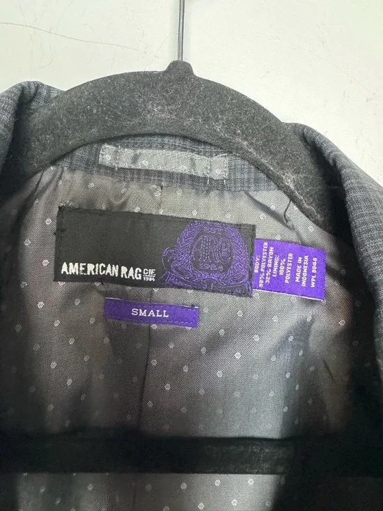 American Rag Grey sport coat - Picture 3 of 6